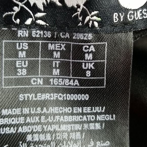 GUESS faux leather panel leggings Medium - Picture 8 of 9